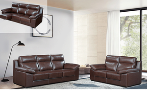 SUNLINK Sofá de cuero Muebles de sofá Sofá de sala de estar moderno